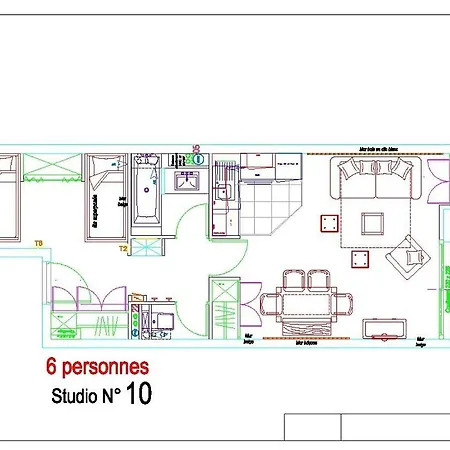 Le Portillo - Piscine - Pour 6 Personnes Mae-5173 Apartmán Eaux-Bonnes